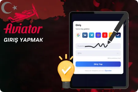Aviator Giriş Yapmak